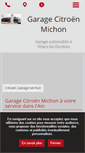 Mobile Screenshot of citroen-michon.com